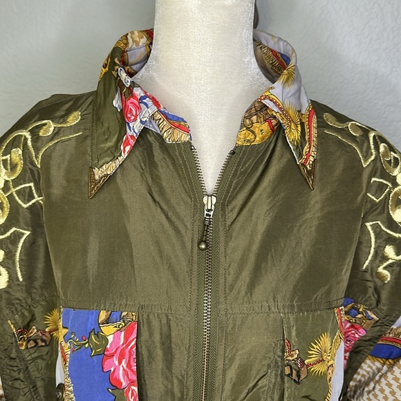 Vintage Clipper Bay Women’s Washable Silk Jacket Medium - Picture 3 of 13